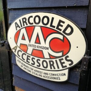 AAC enamel sign - new