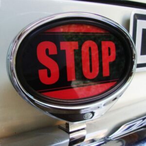 STOP light sign