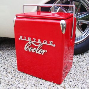 VINTAGE COOLER - Red