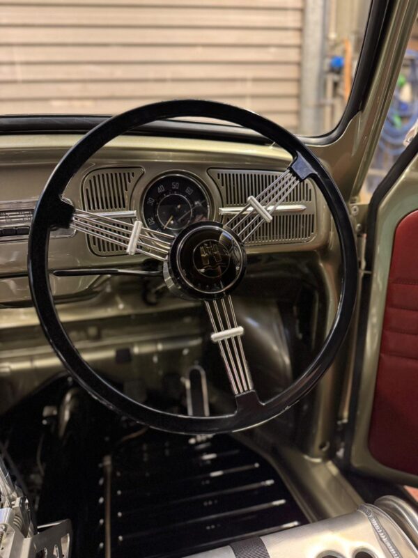 Black Banjo Steering Wheel for Beetle, Ghia, Type 3 (complete)