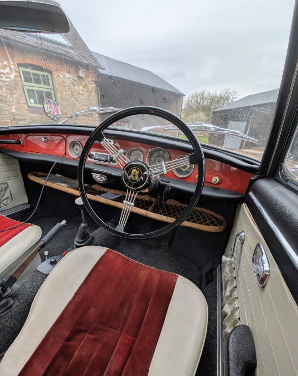 Black Banjo Steering Wheel for Beetle, Ghia, Type 3 (complete)
