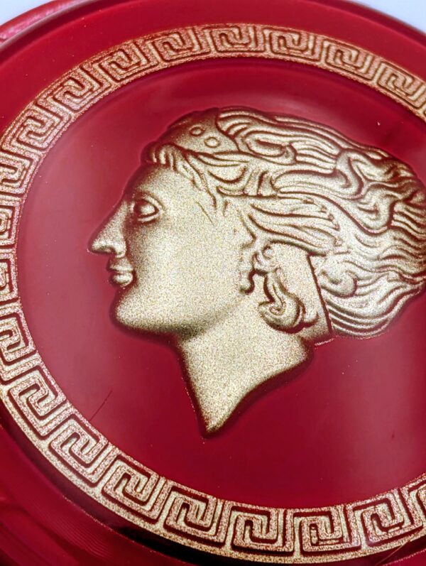 Greek Goddess Horn Push (red)